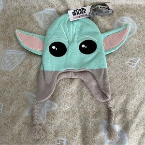 Kids Star Wars Baby Yoda Grogu Beanie Hat
